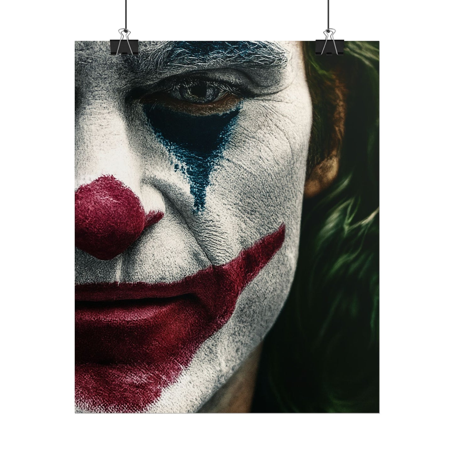 Joker Half Face Poster