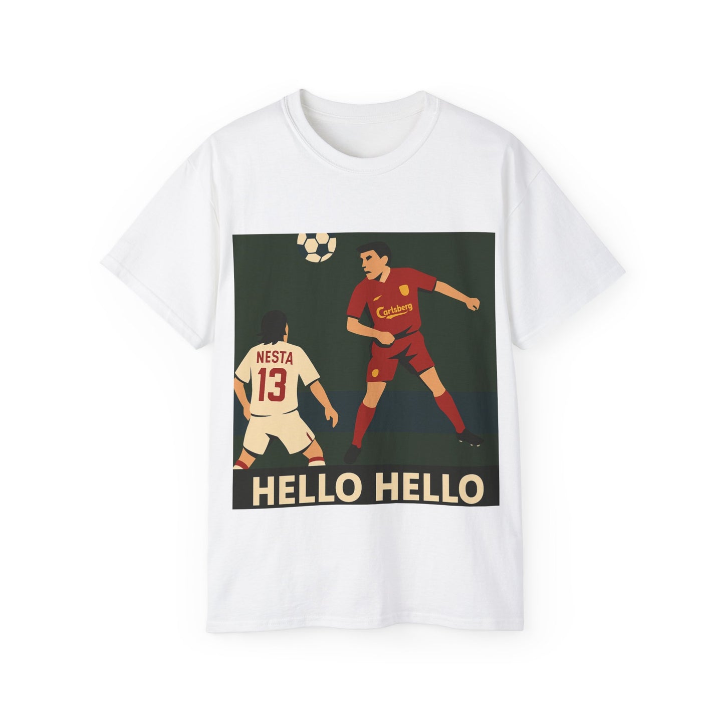 Hello Hello Steven Gerrard T-Shirt - Liverpool