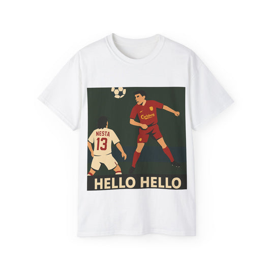 Hello Hello Steven Gerrard T-Shirt - Liverpool