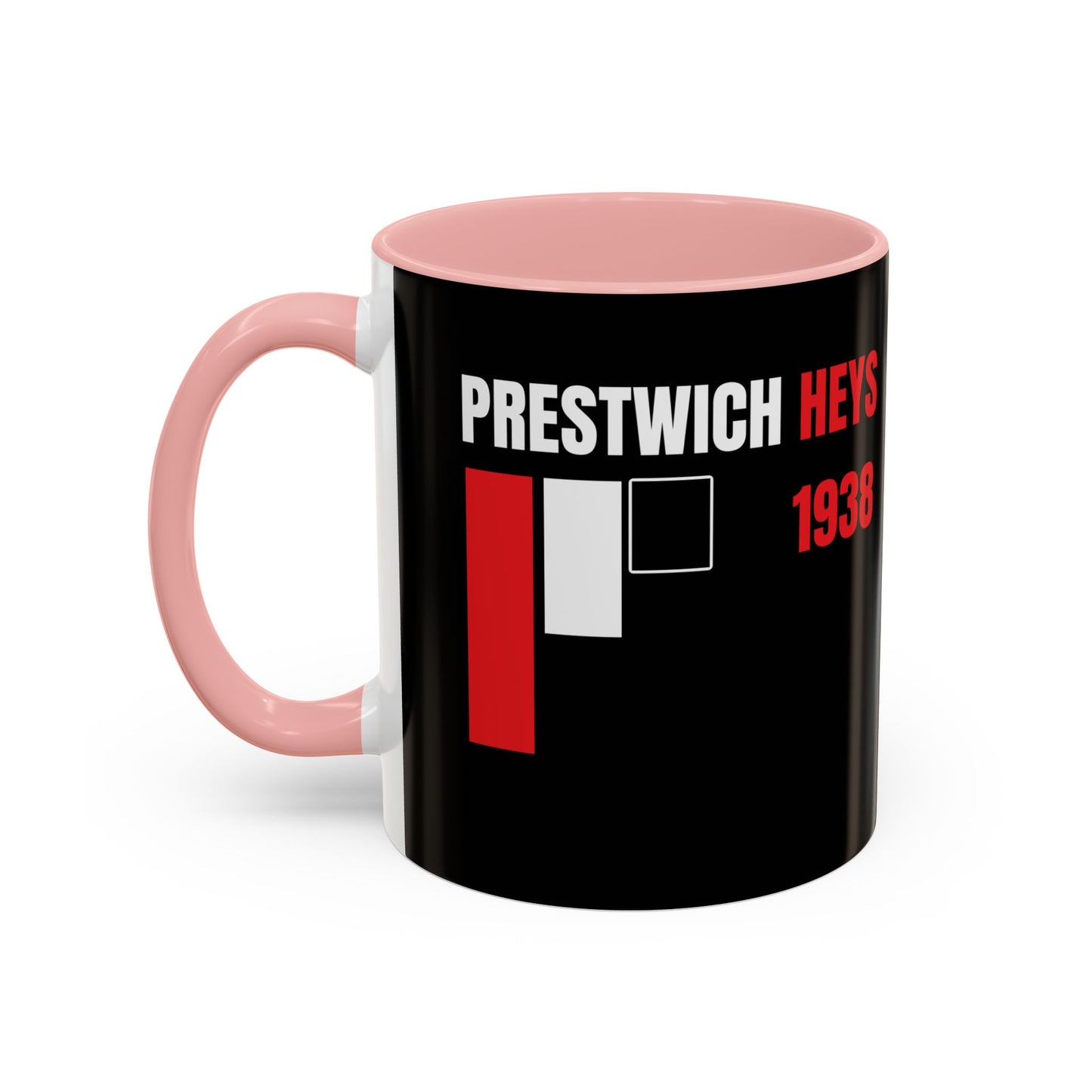 Prestwich Heys Stripes Accent Coffee Mug (11, 15oz)