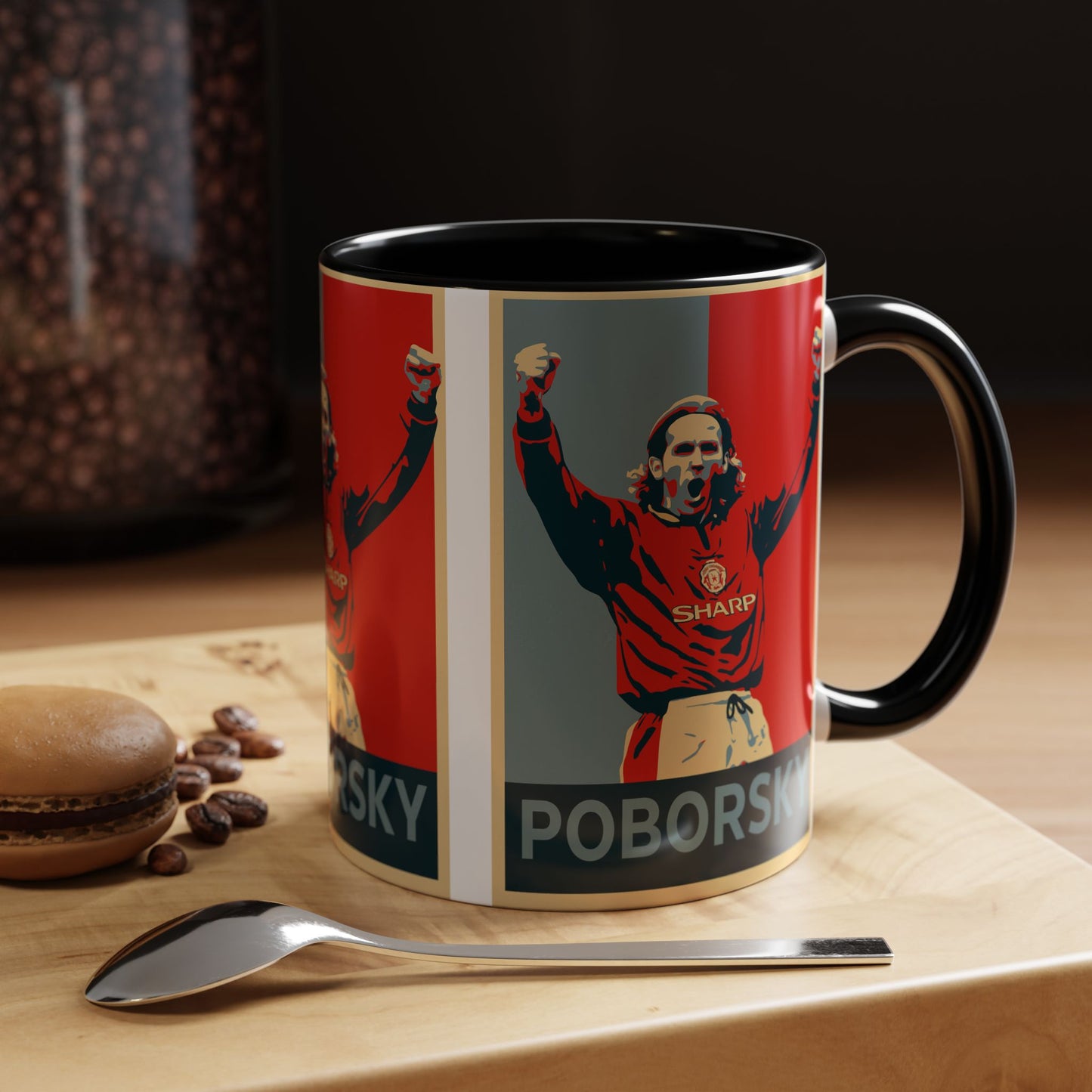Karel Poborsky Hope Mug - Manchester United