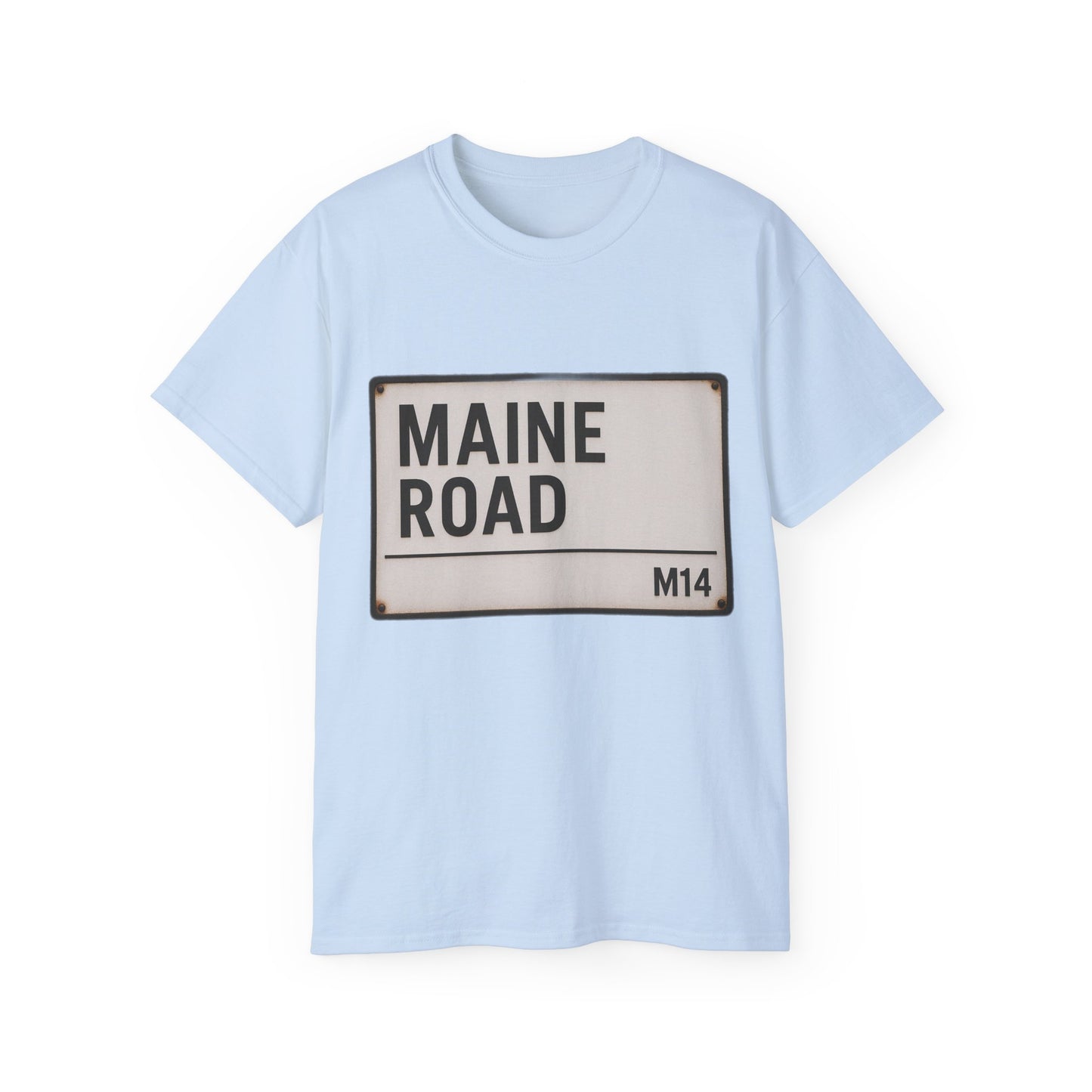Maine Road Manchester City Road SignT-Shirt