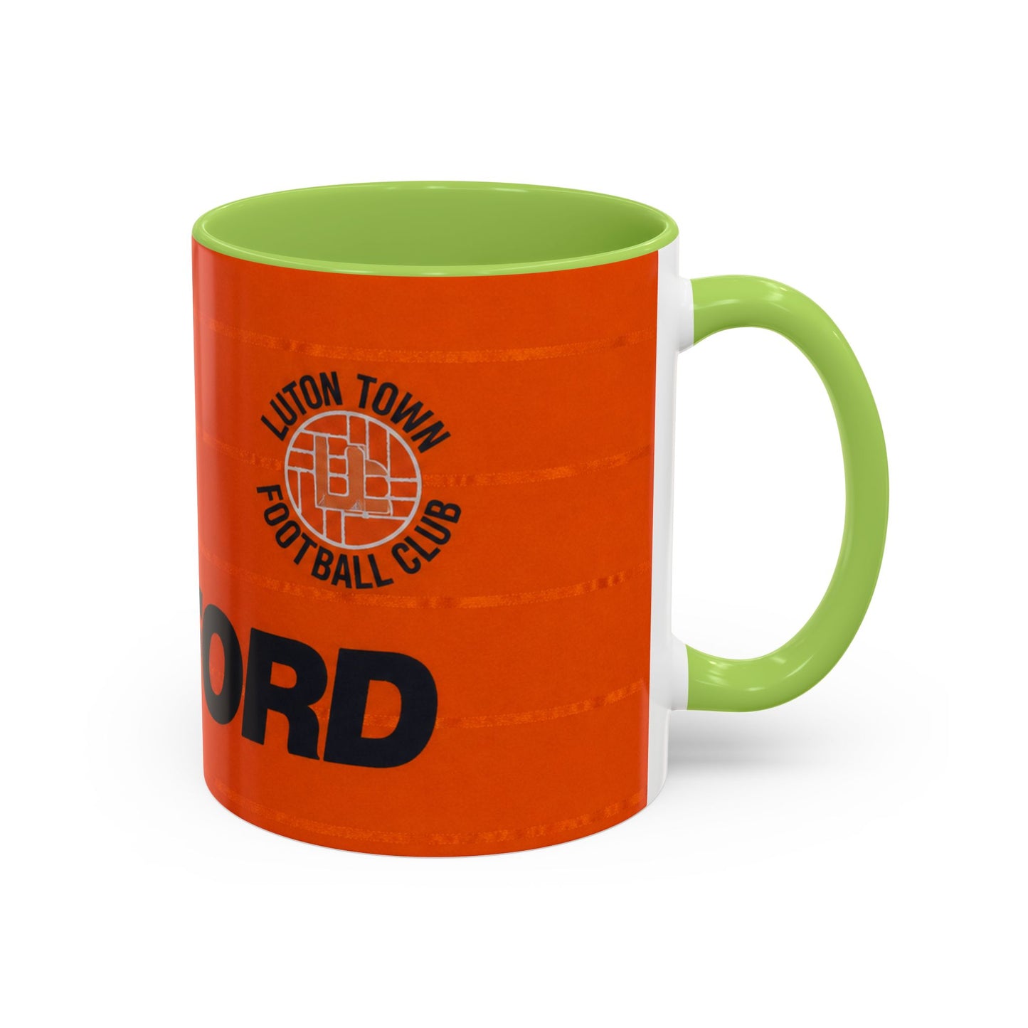 Luton Town 1990s Away Accent Coffee Mug (11, 15oz)