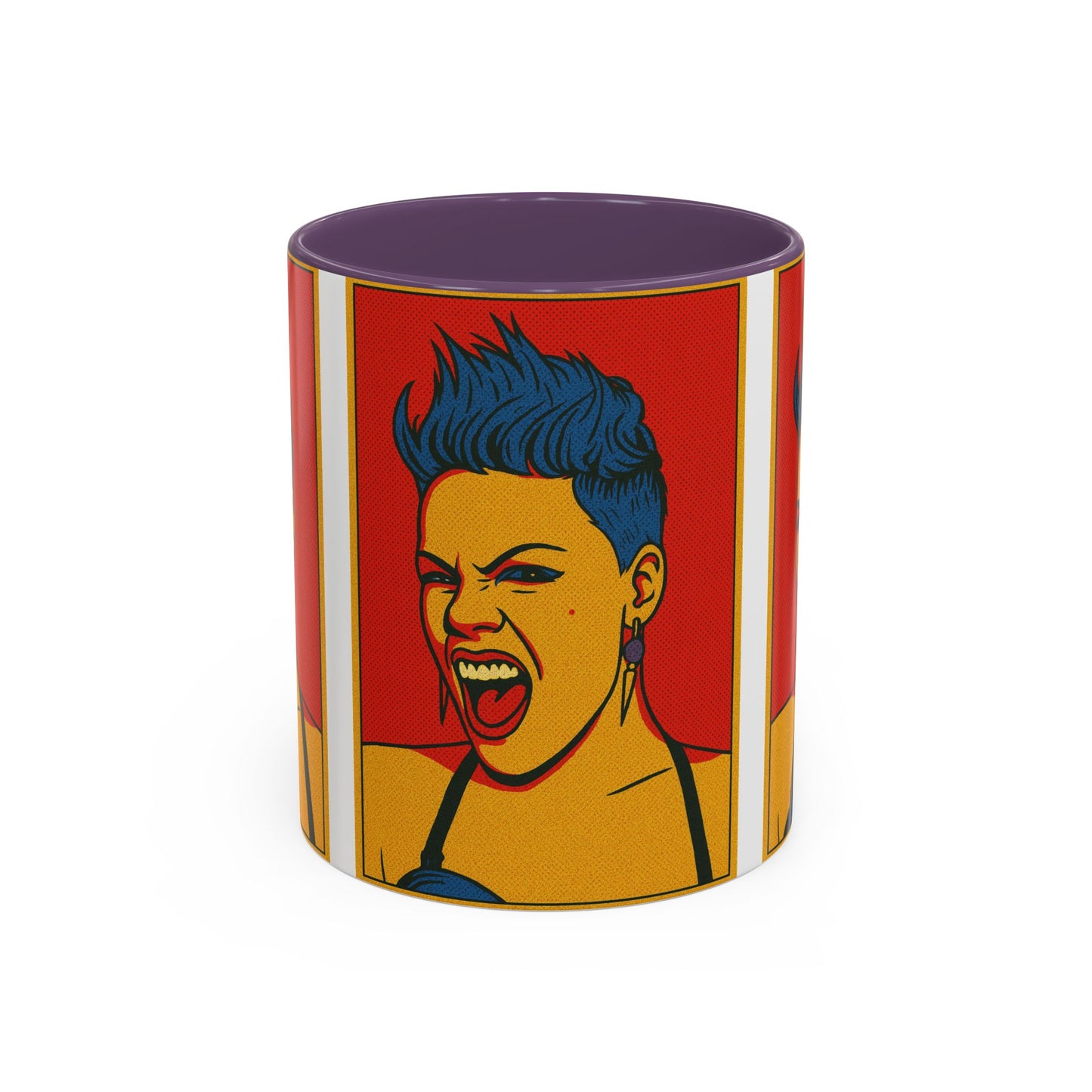 Pink Pop Art Mug