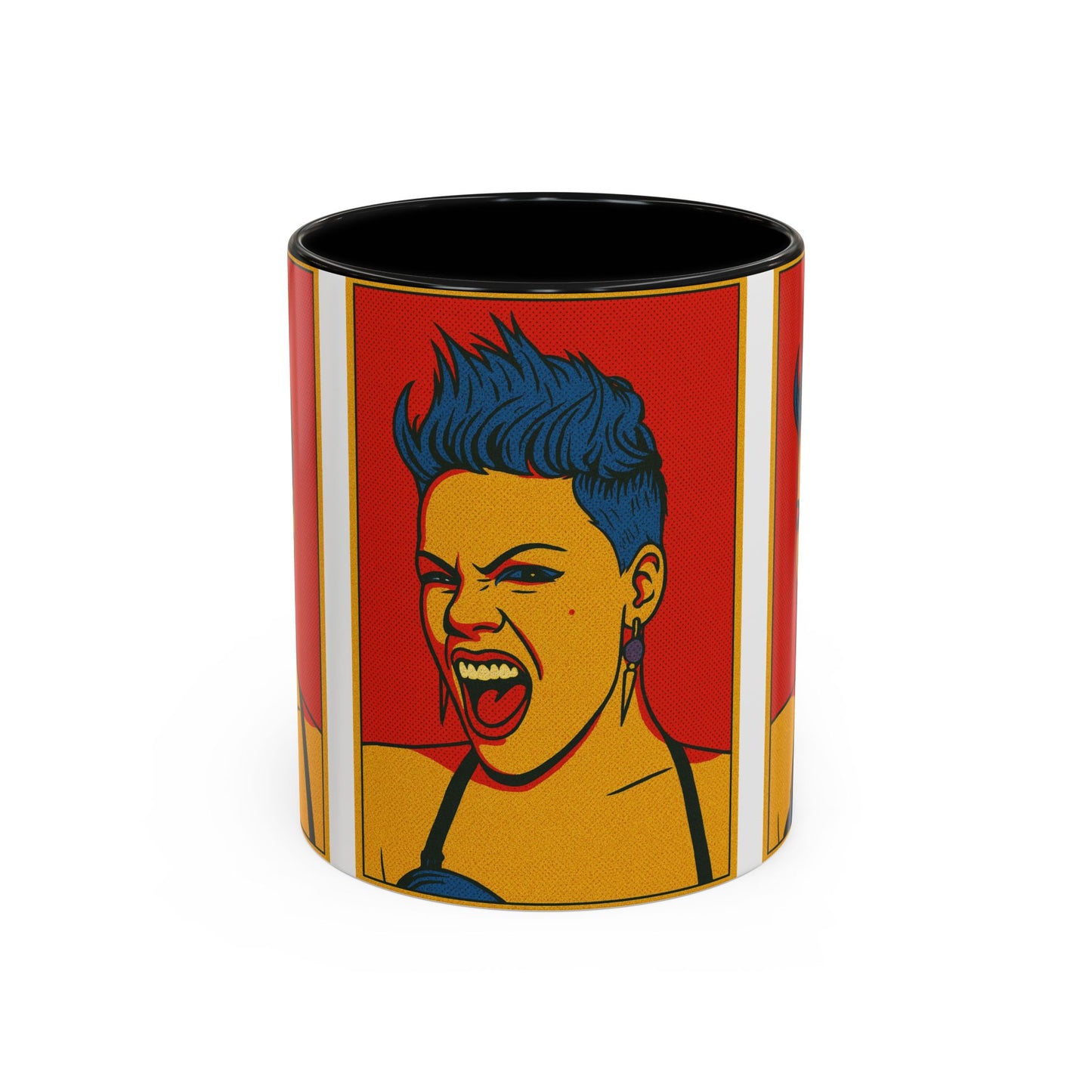 Pink Pop Art Mug