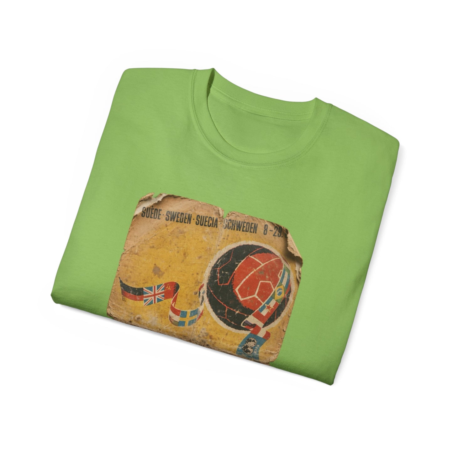 Sweden 1958 World Cup Poster