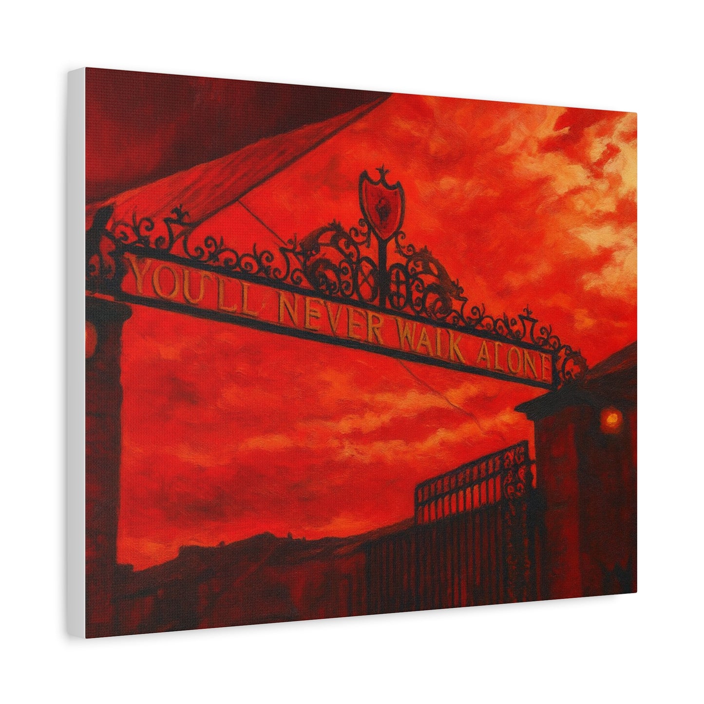 Liverpool FC Shankly Gates Art Print Canvas