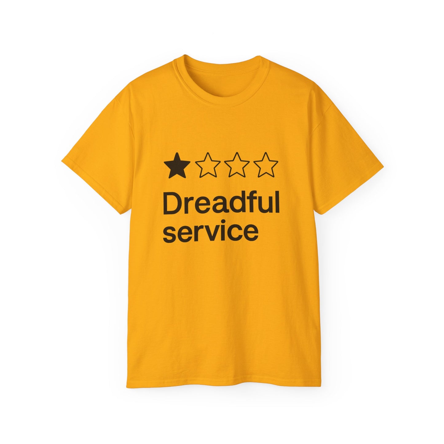 One Star Dreadful Service T-Shirt