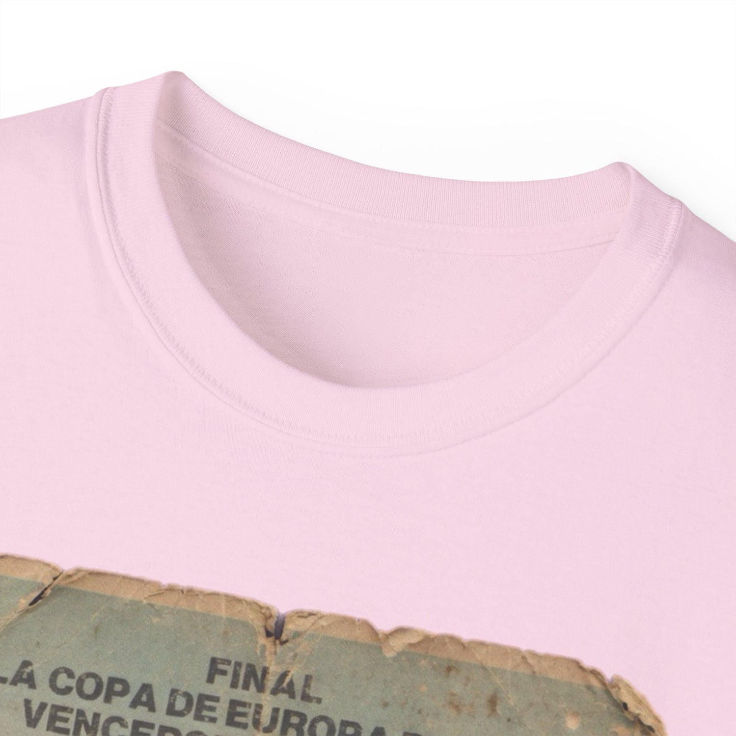 1983 European Cup Winners Cup Final Aberdeen Real Madrid Poster Unisex Ultra Cotton Tee