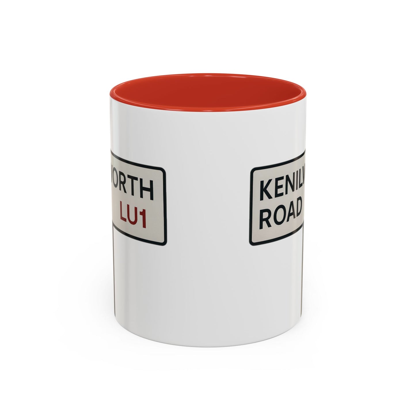 Kenilworth Road Luton Town Road Sign Mug