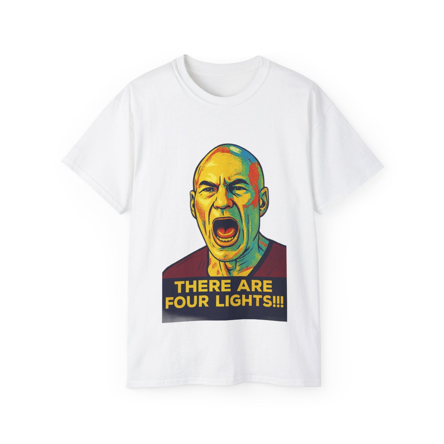 Star Trek Captain Picard Four Lights T-Shirt