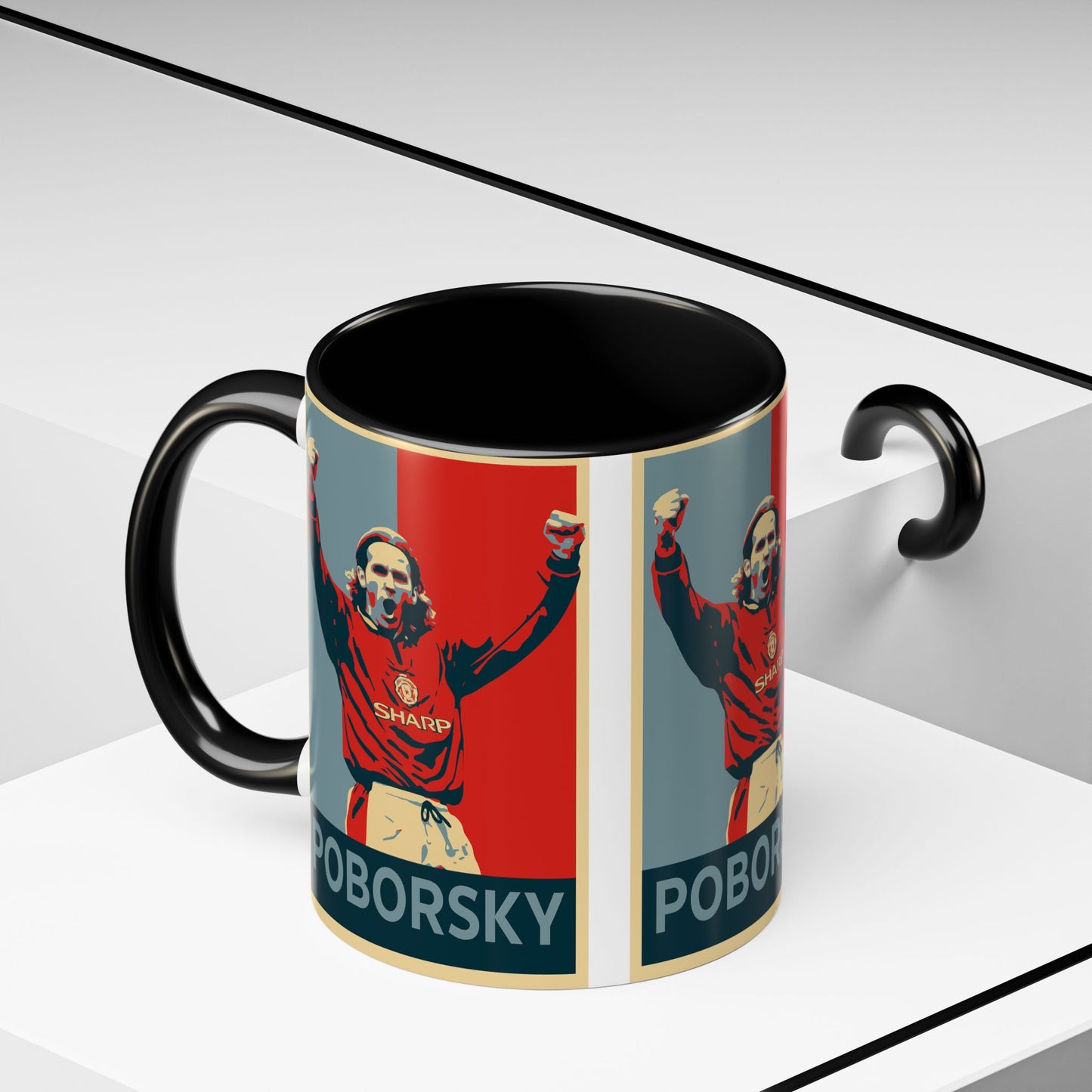 Karel Poborsky Hope Mug - Manchester United