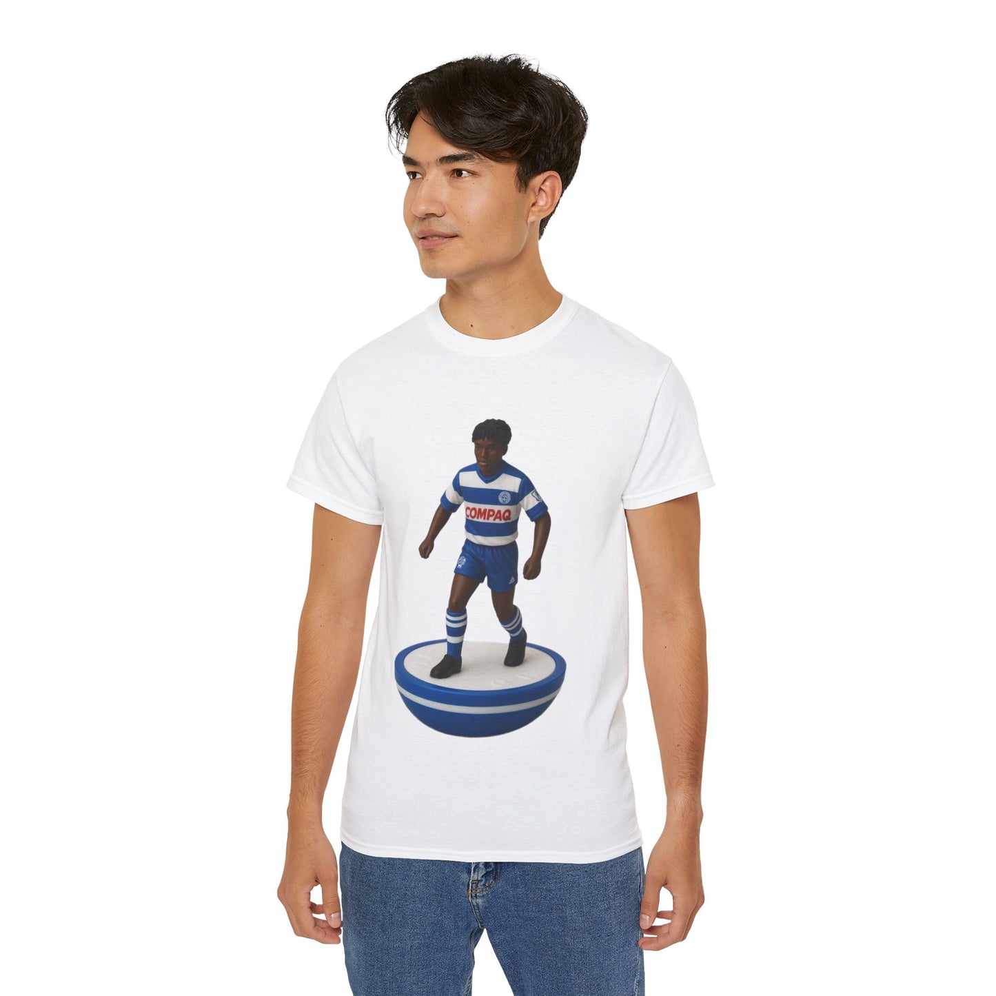 Rufus Brevett Subbuteo T-Shirt - Queens Park Rangers (QPR)