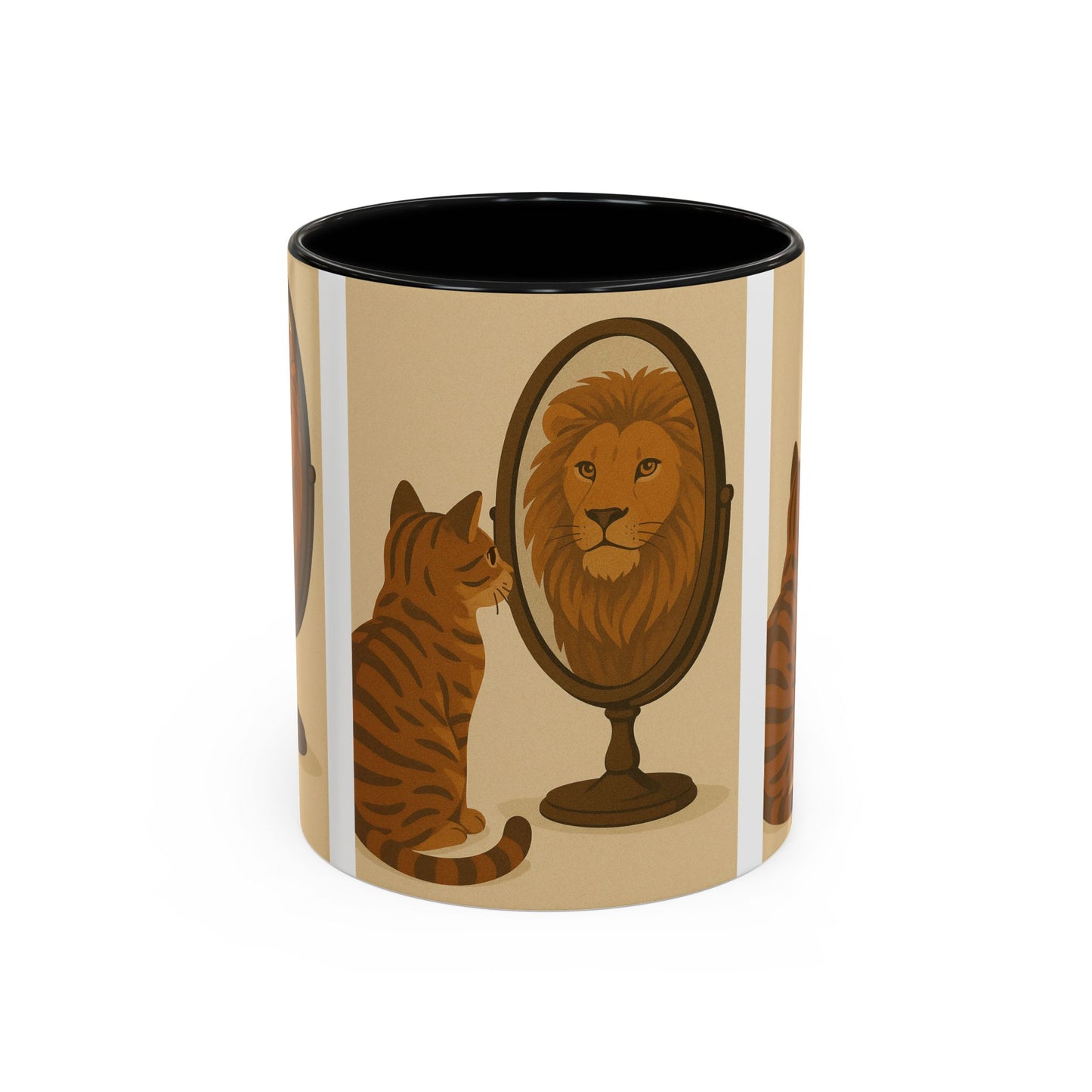 Cat and Lion Mug
