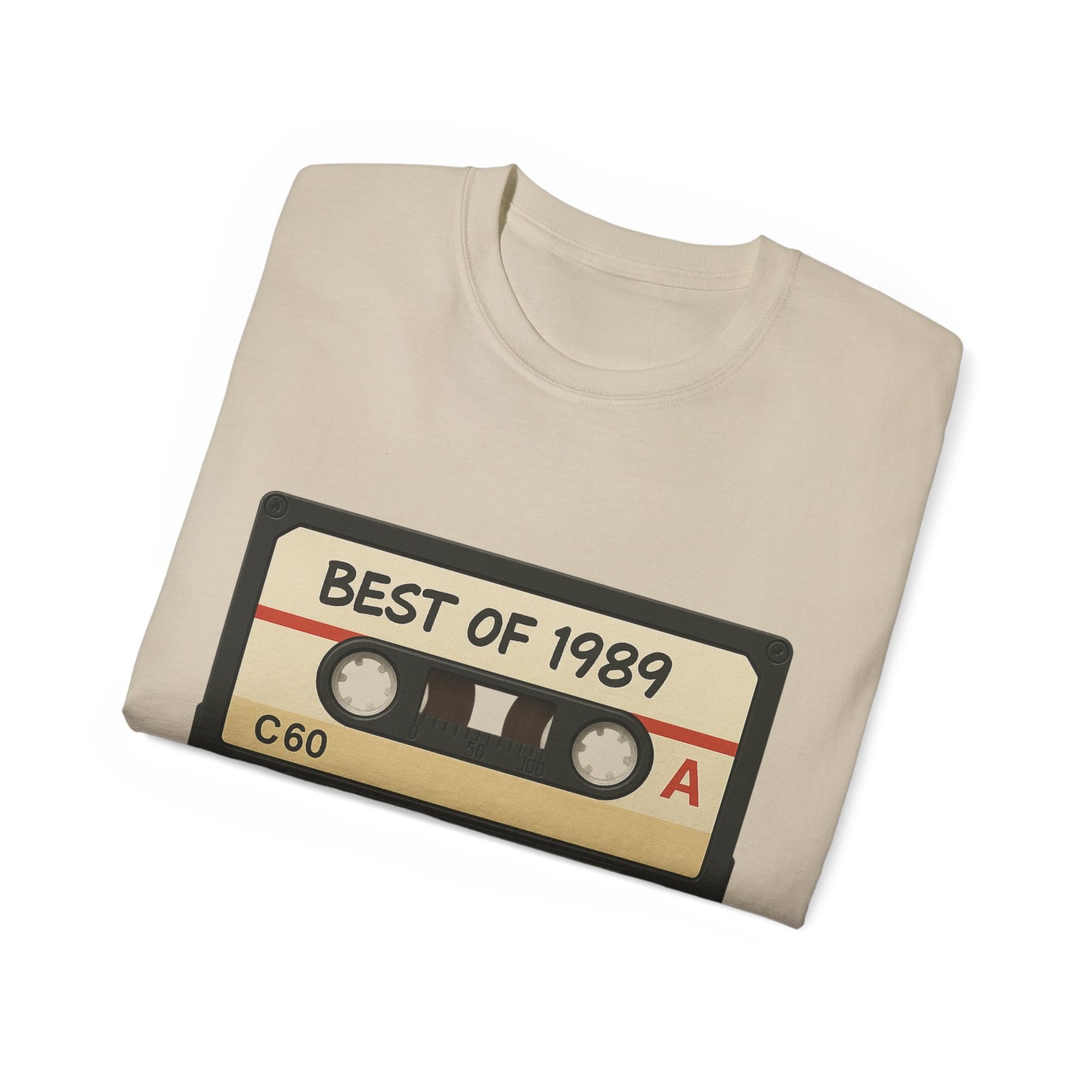 Retro Cassette Tape Best Of 1989 T-Shirt