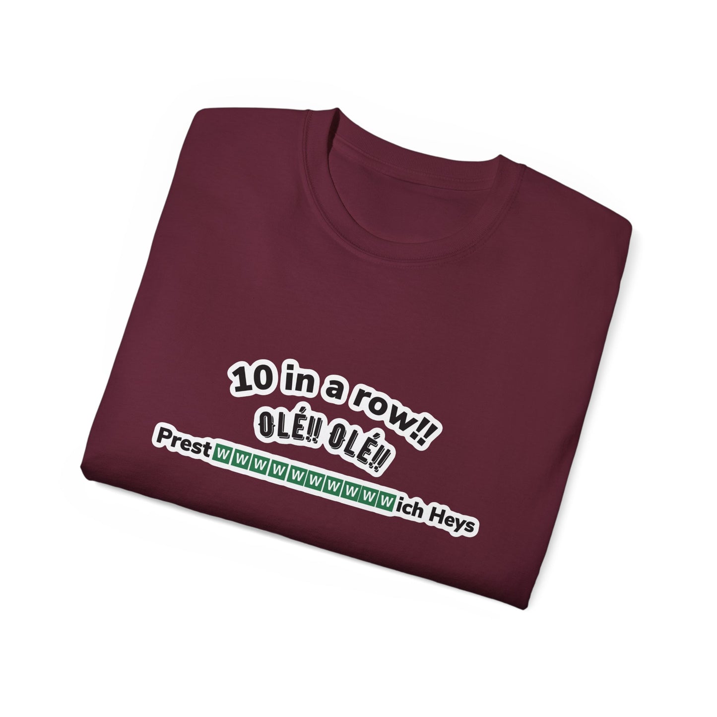 Prestwwwwwwwwwwich Heys Unisex Ultra Cotton Tee