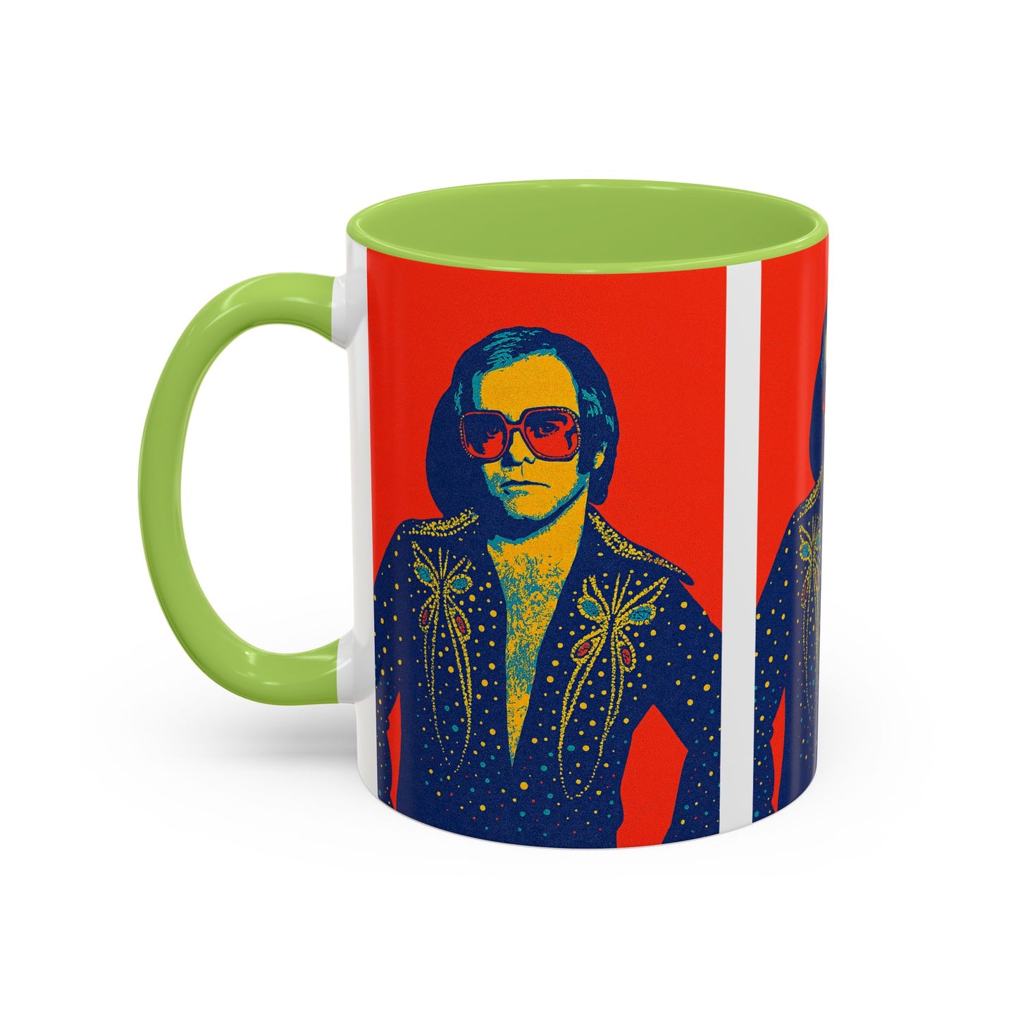 E. John Pop Art Mug