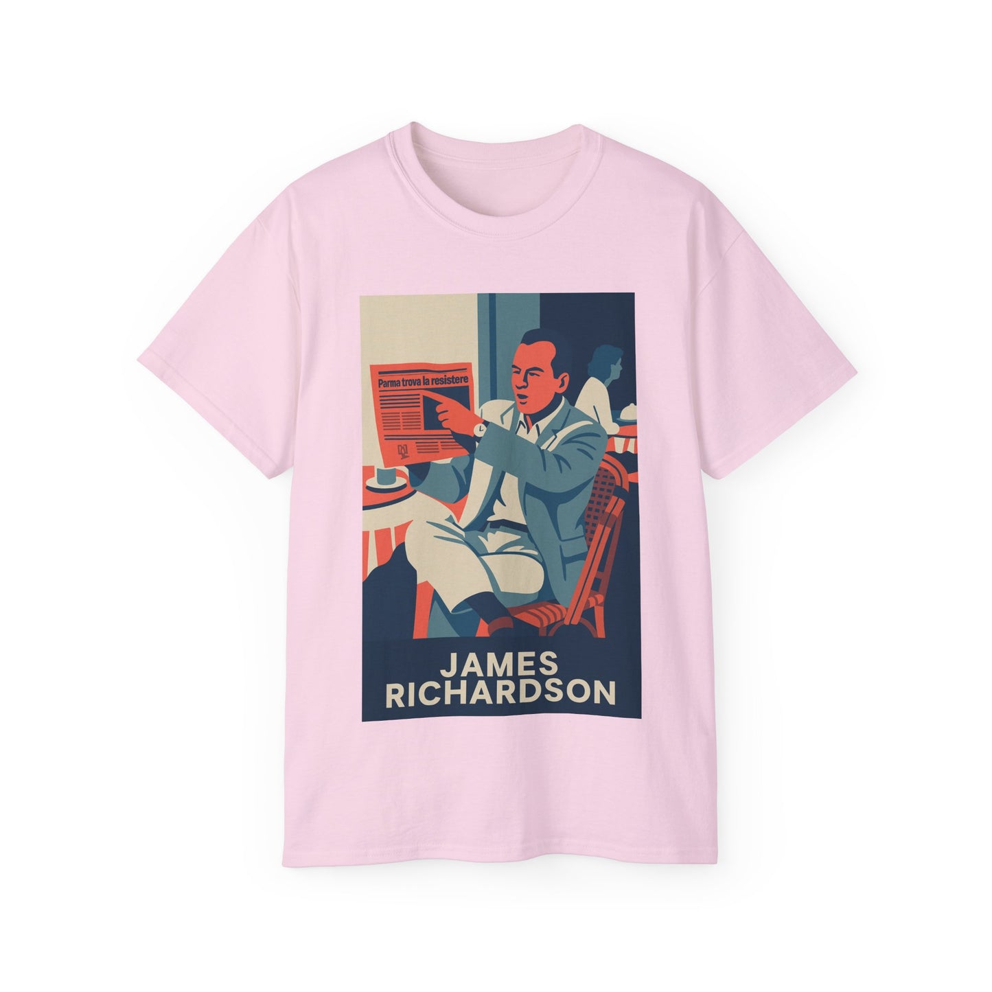 James Richardson Football Italia Channel 4 T-Shirt