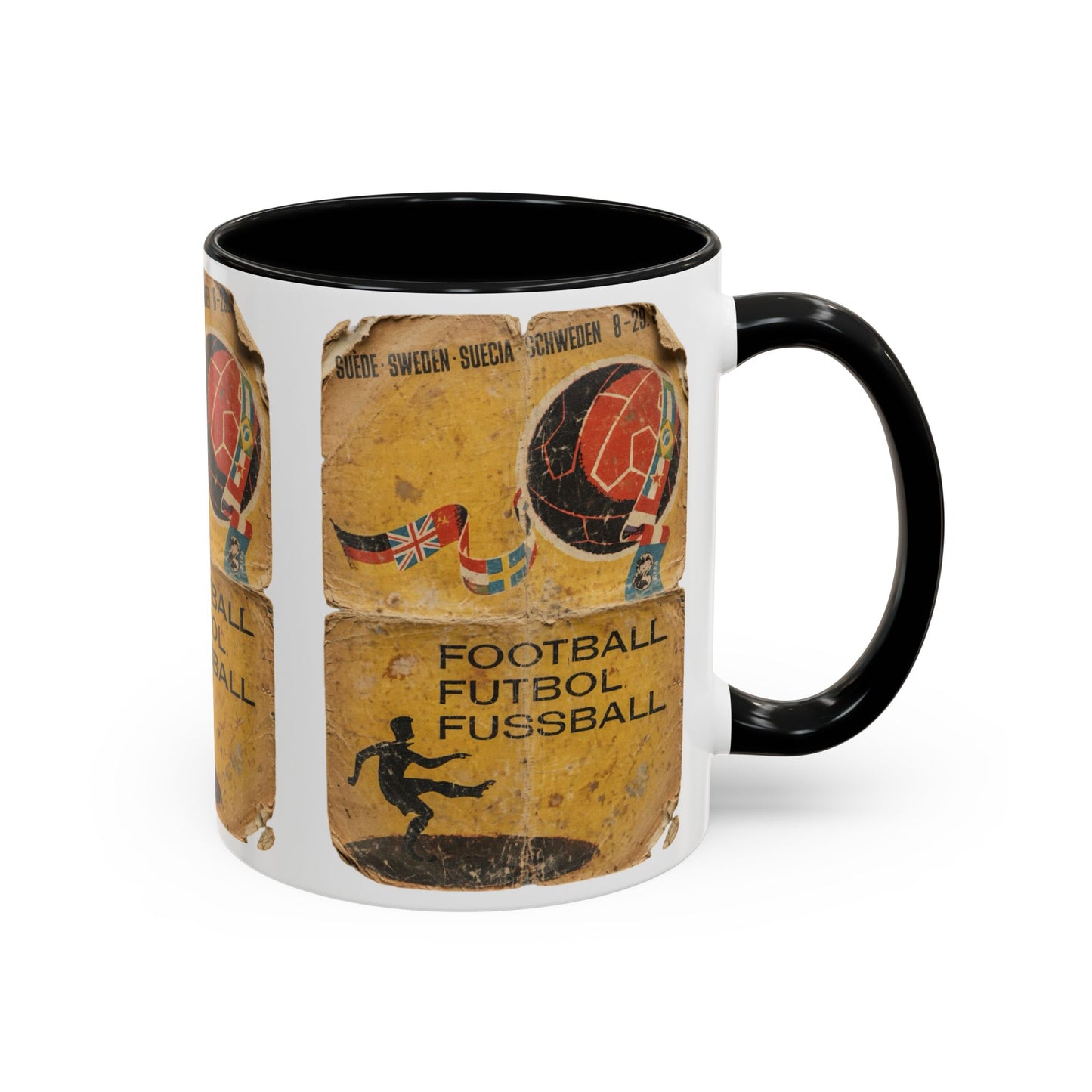Sweden 58 World Cup Poster Coffee Mug (11, 15oz)