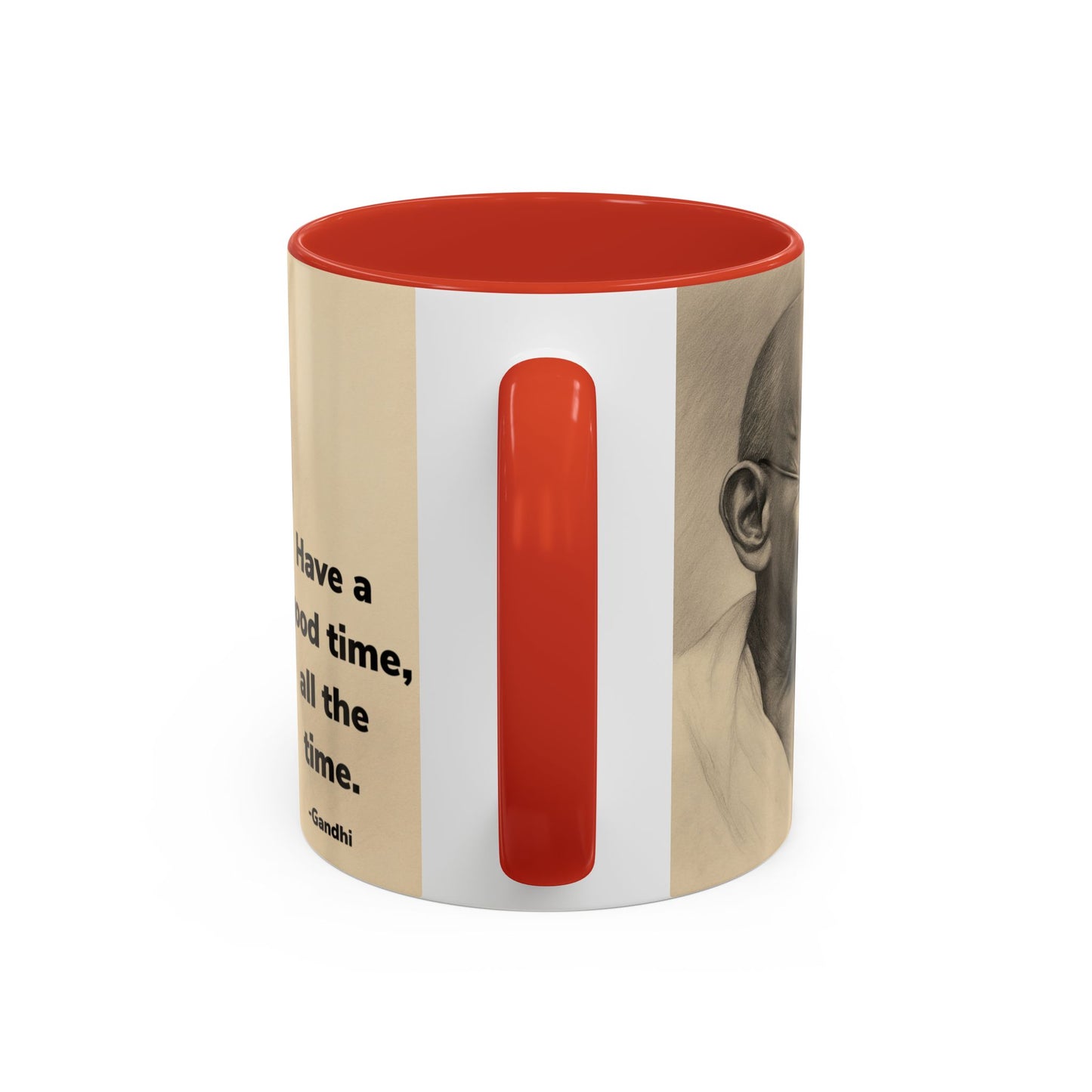 Inspirational Gandhi Quote Mug
