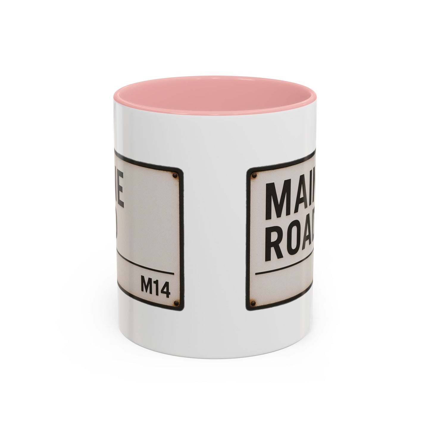 Maine Road Manchester City Road Sign Mug