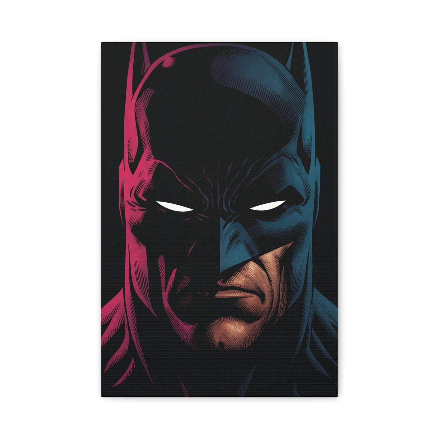 Batman Head Canvas