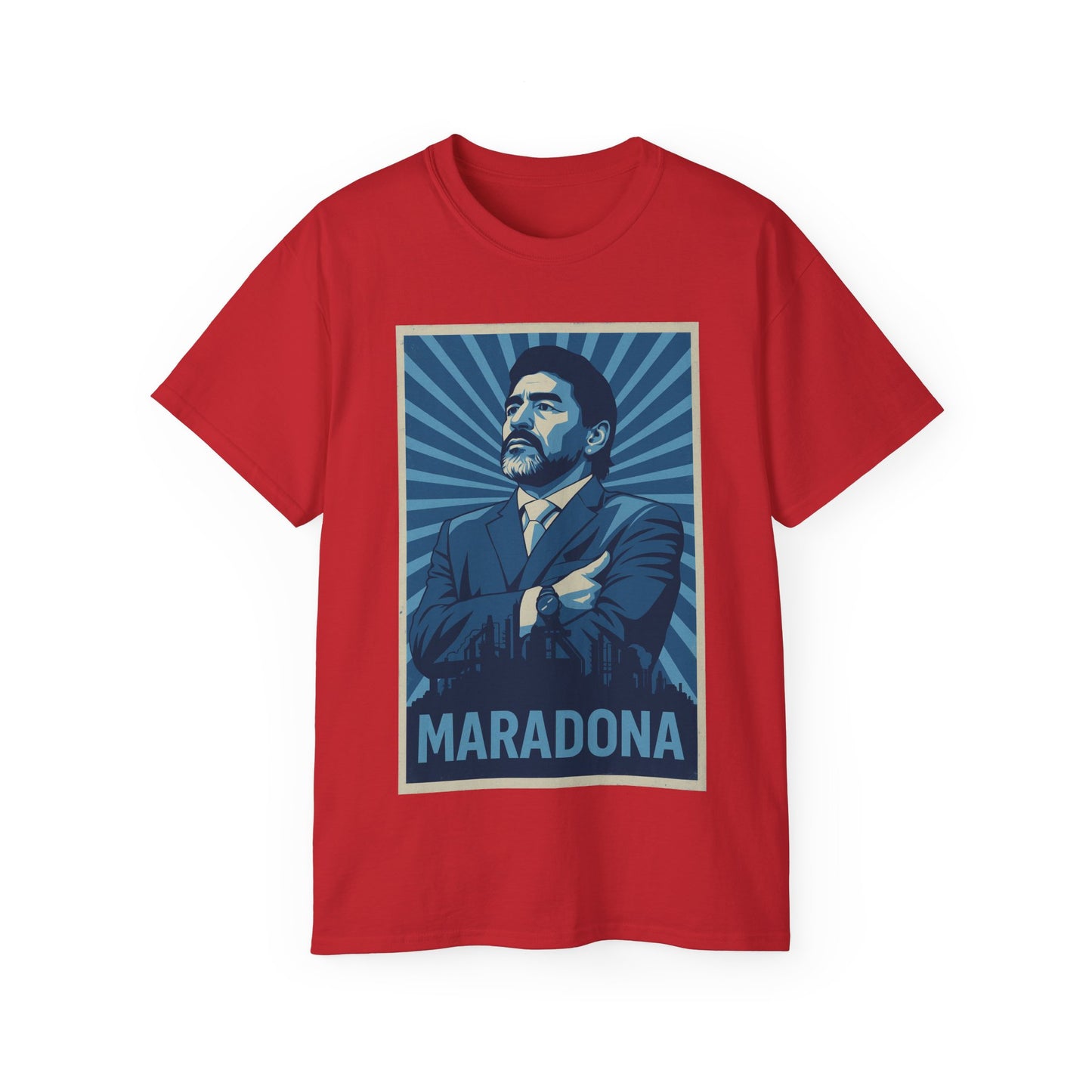 Maradona Propaganda Poster T-Shirt - Argentina