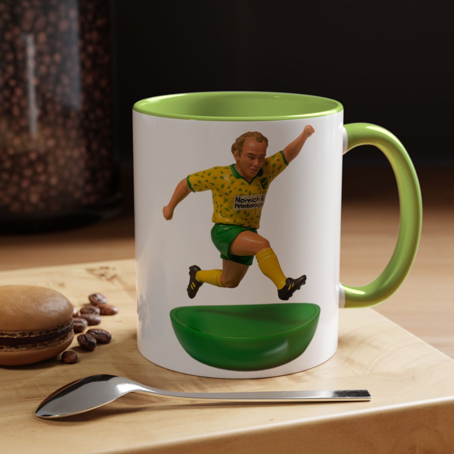 Jeremy Goss Subbuteo Mug - Norwich City