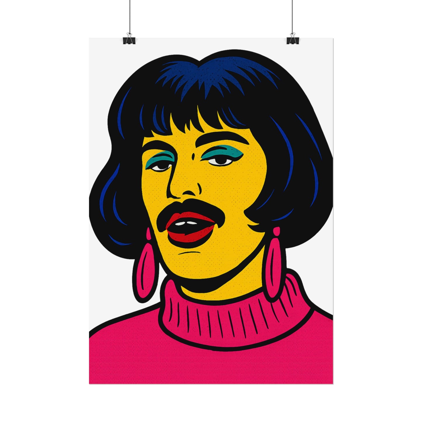 Mercury Pop Art I Want To Break Free Poster