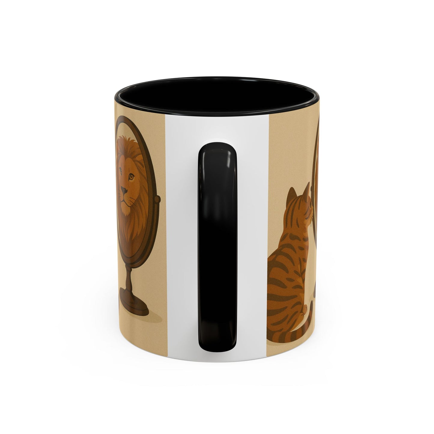 Cat and Lion Mug