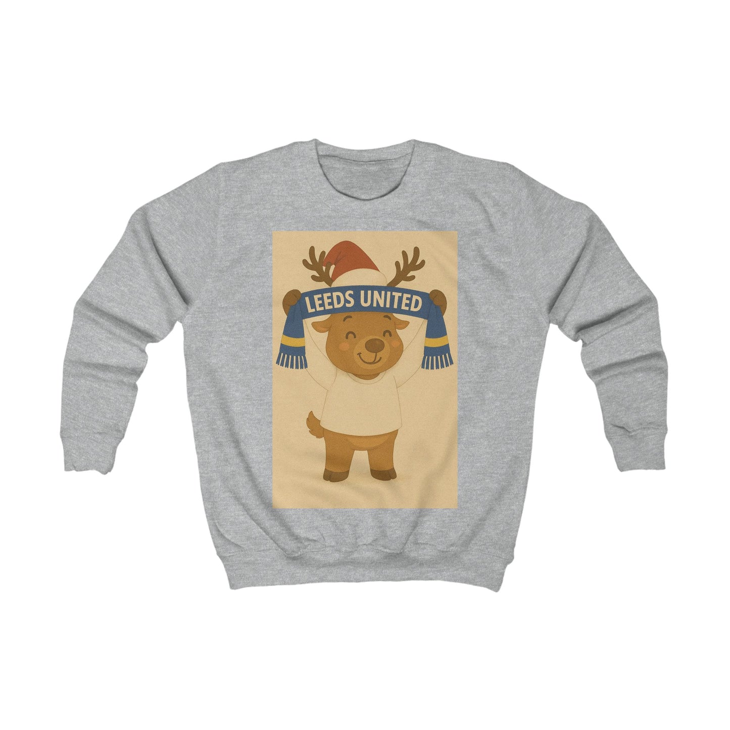 Children’s Leeds United Reindeer Christmas Jumper