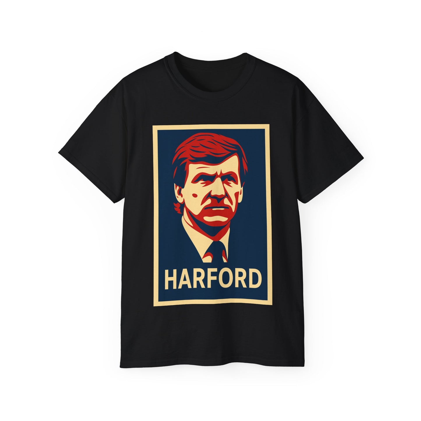 Ray Harford Hope Poster T-Shirt - Luton Town