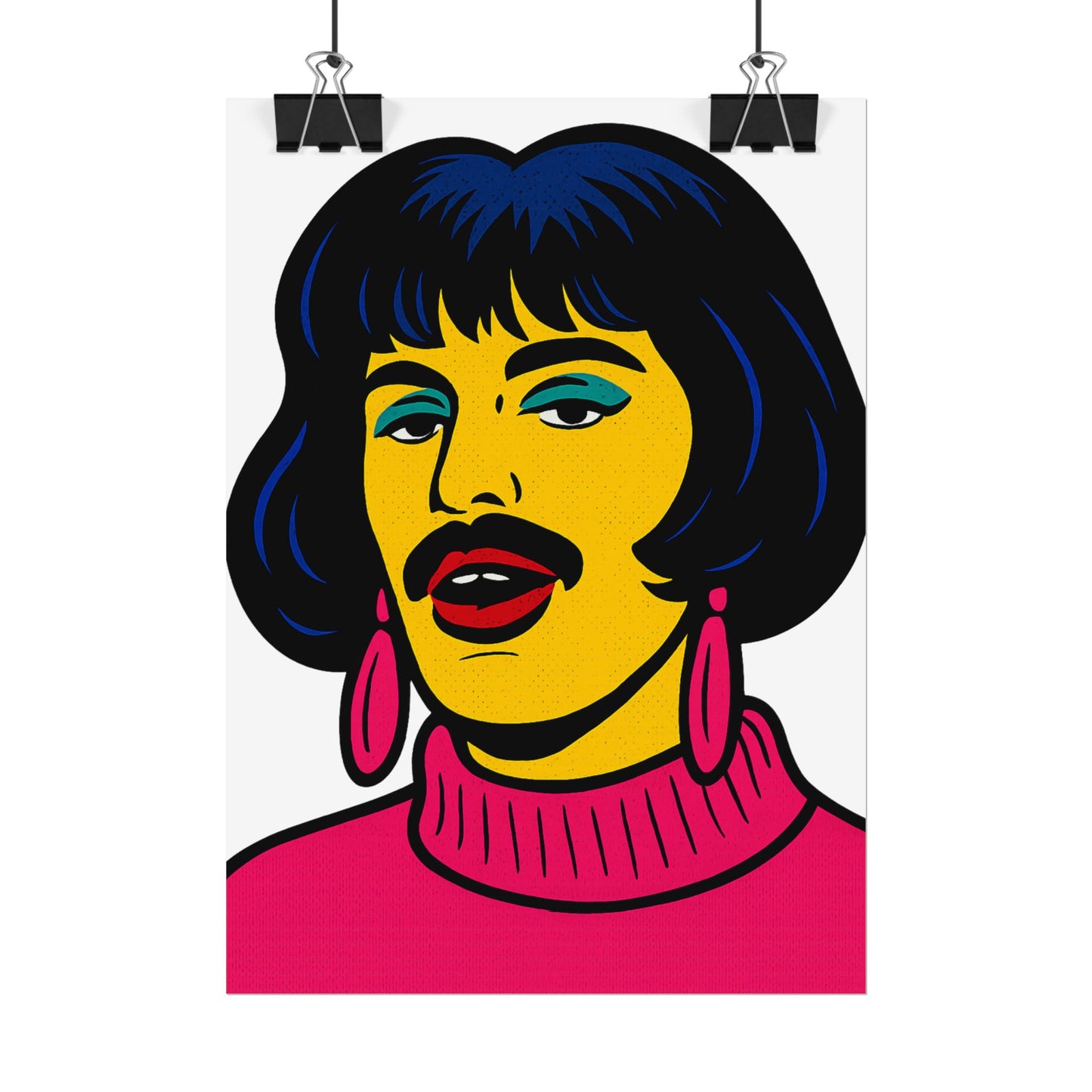 Mercury Pop Art I Want To Break Free Poster