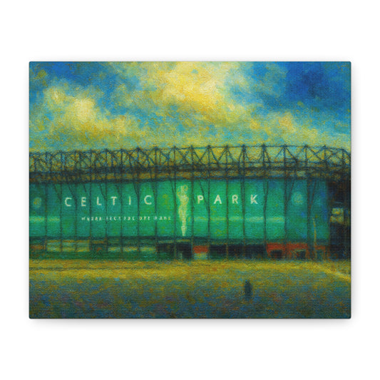 Celtic FC Celtic Park Painting Print Canvas