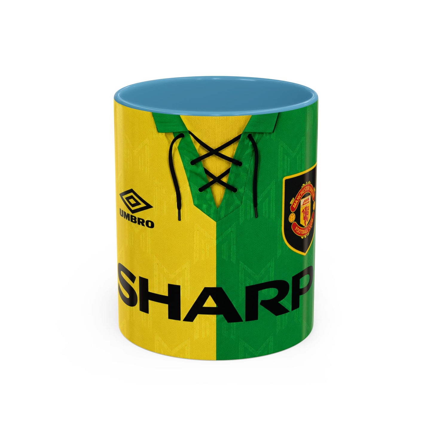 Manchester United 1992-94 Third Shirt Accent Coffee Mug (11, 15oz)
