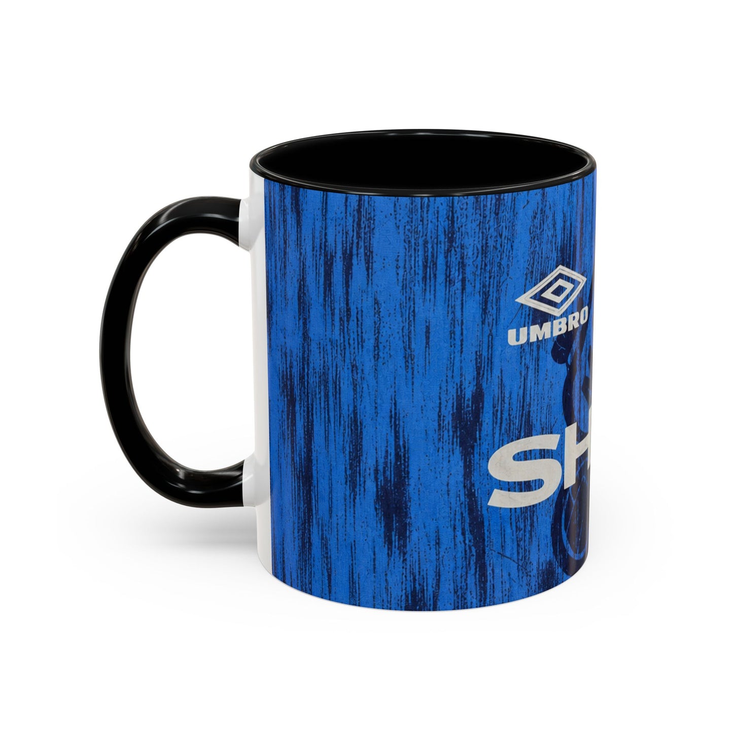Manchester United 1992-93 Away Shirt Accent Coffee Mug (11, 15oz)