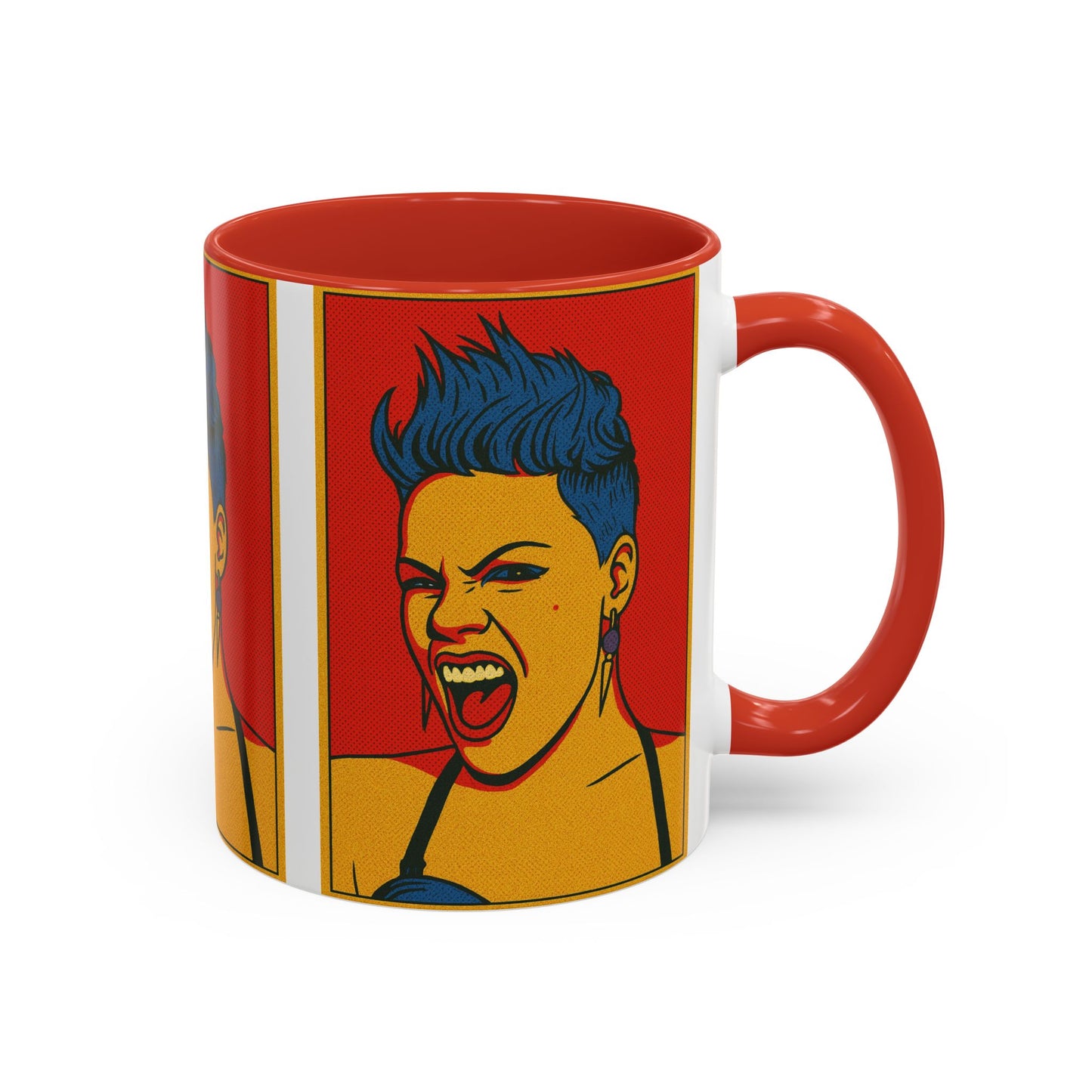 Pink Pop Art Mug