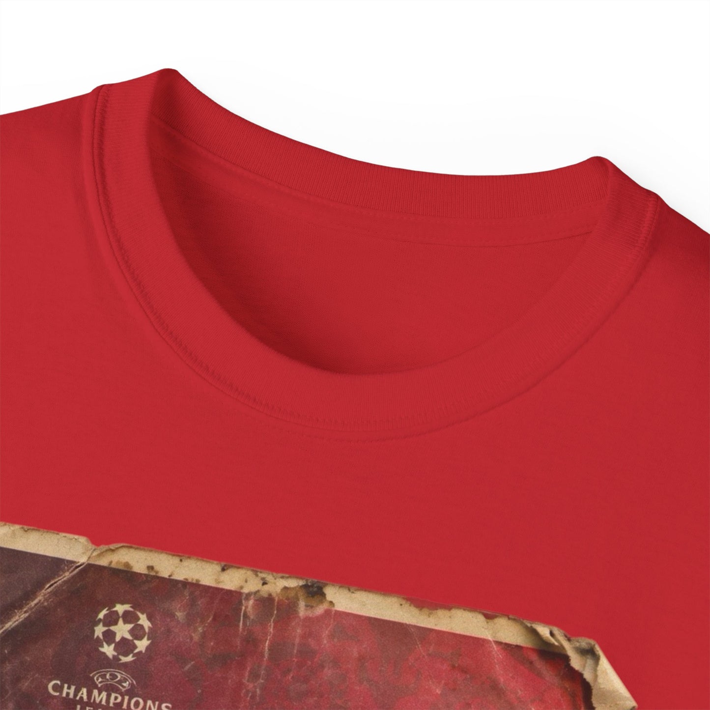 2005 UCL Final Poster Liverpool AC Milan Ultra Cotton Tee