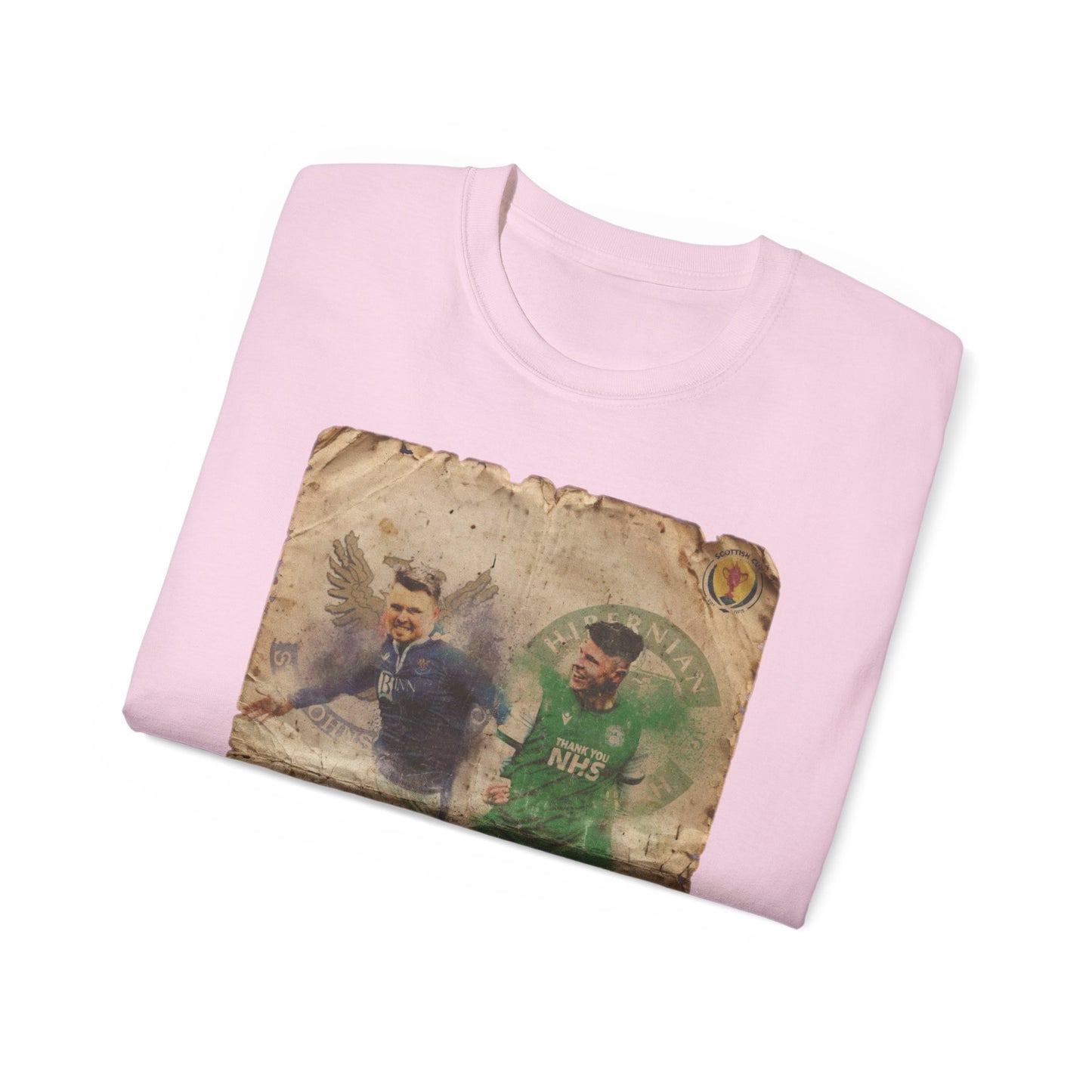 2021 Scottish challenge cup final St Johnstone Hibernian Programme Poster Unisex Ultra Cotton Tee