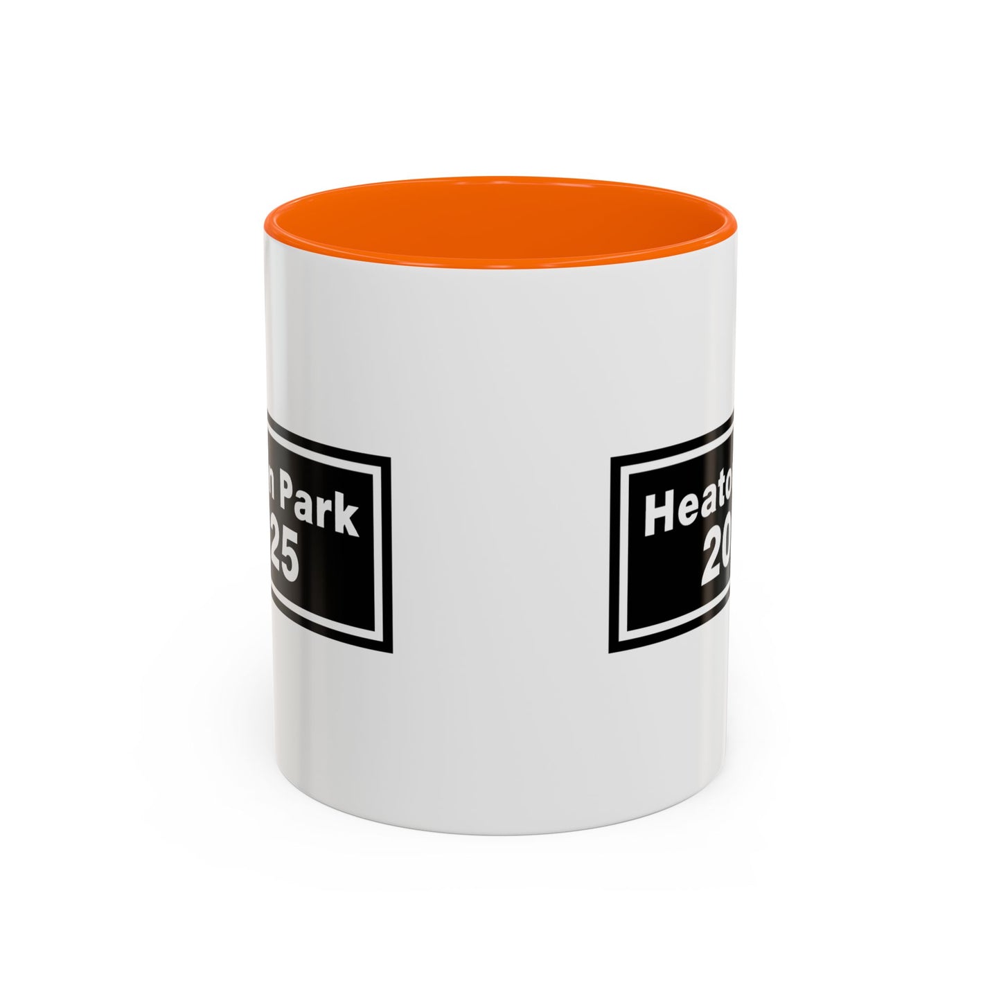 Heaton Park Celebration Mug - Black Accent Coffee Cup, Customizable Gifts, 2025 Graduation, Family Reunion, Unique Collectible