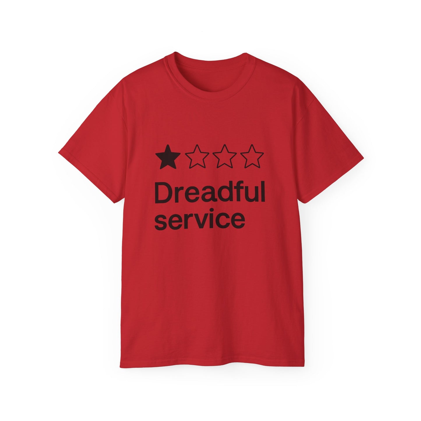 One Star Dreadful Service T-Shirt