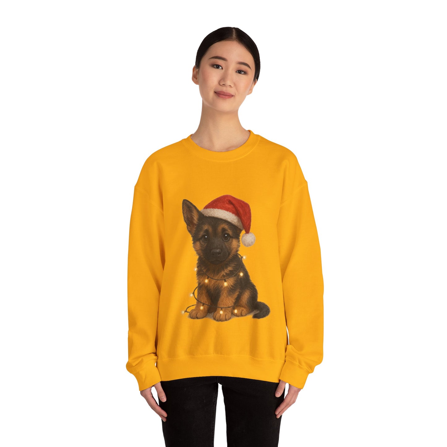 Christmas German Shepherd Puppy Sweatshirt