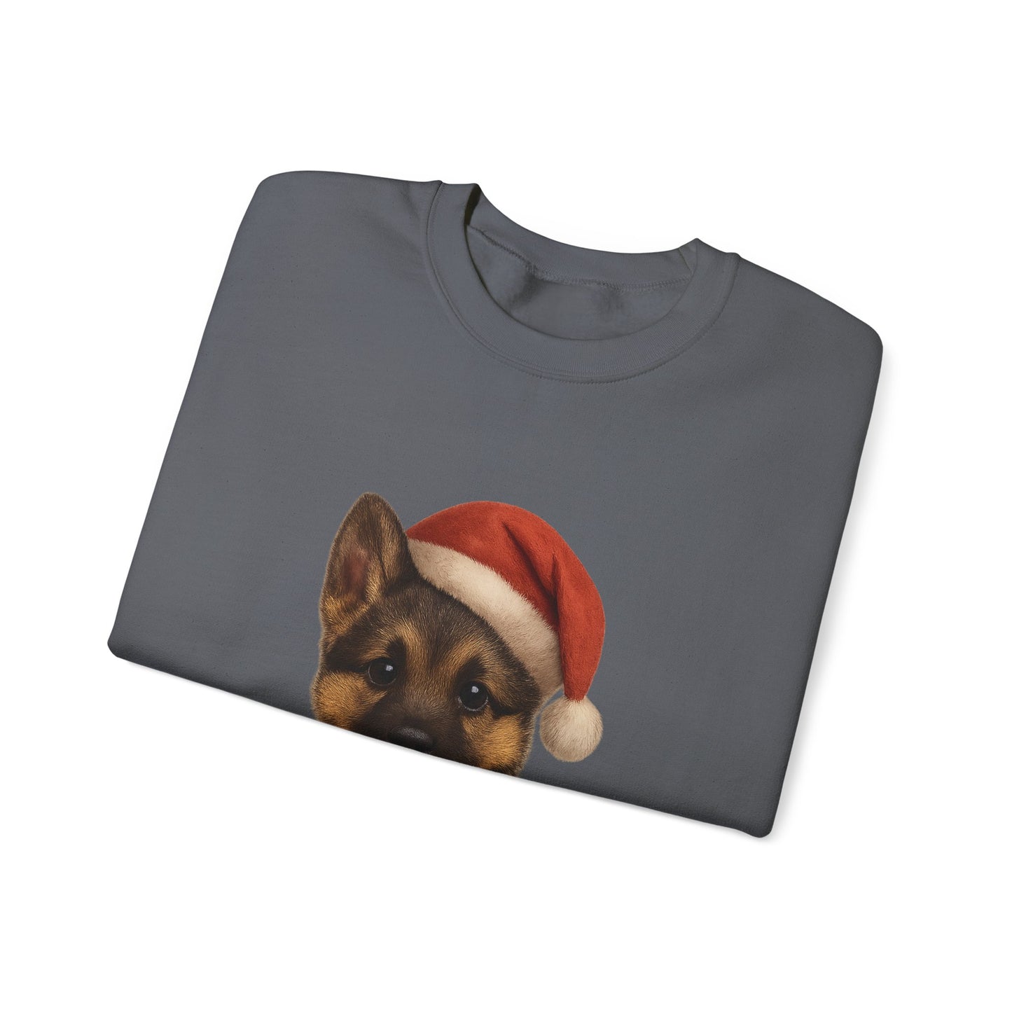 Alsatian Puppy Christmas Dog Sweatshirt