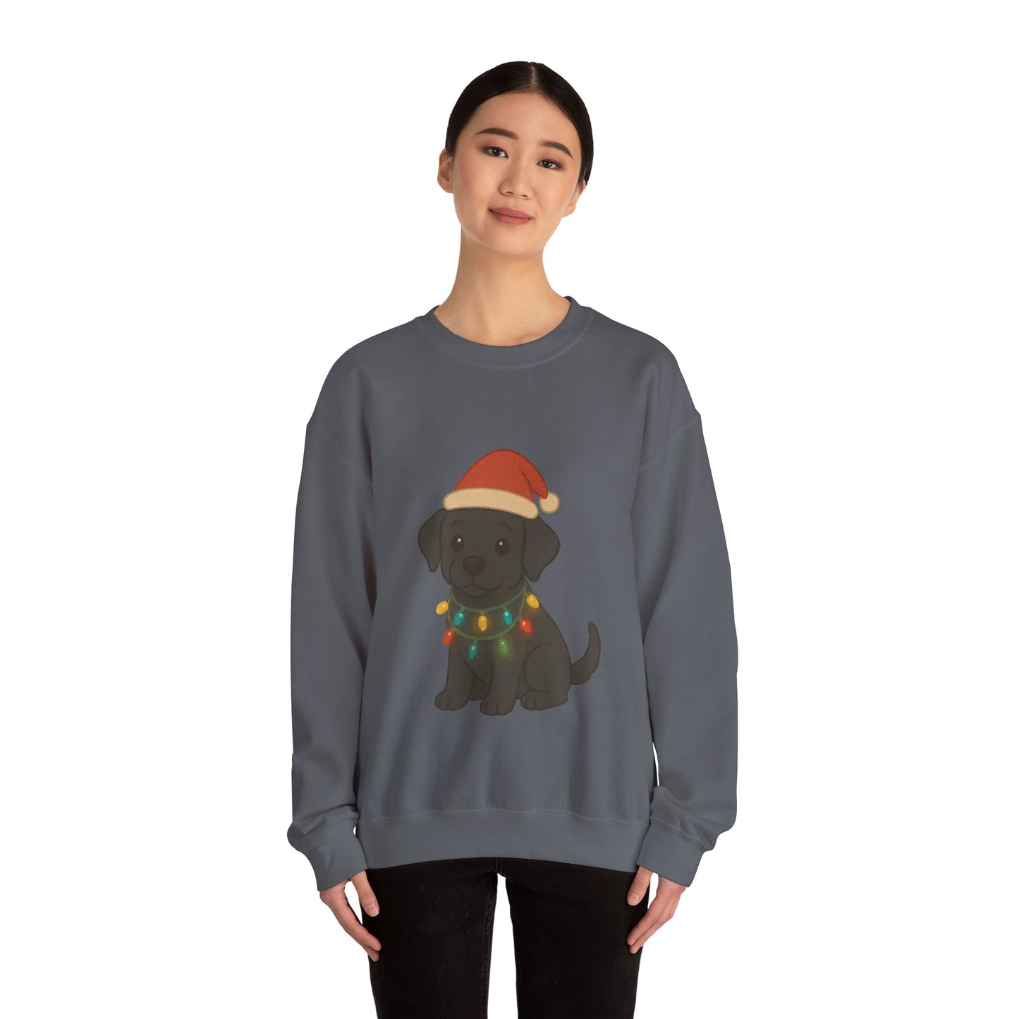 Christmas Black Labrador Jumper