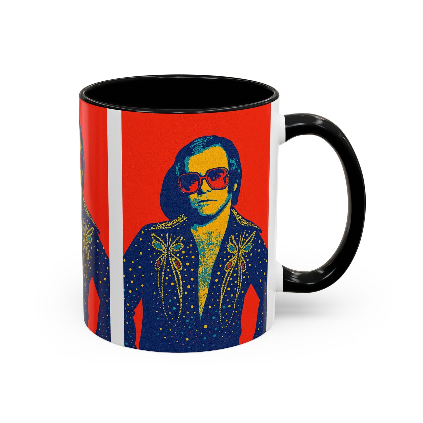 E. John Pop Art Mug