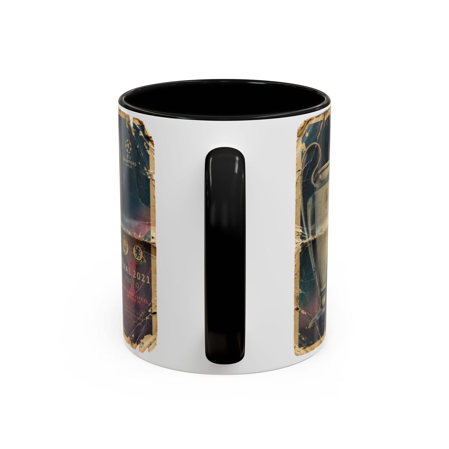 2021 UCL Final Chelsea Manchester City Poster Accent Coffee Mug (11, 15oz)