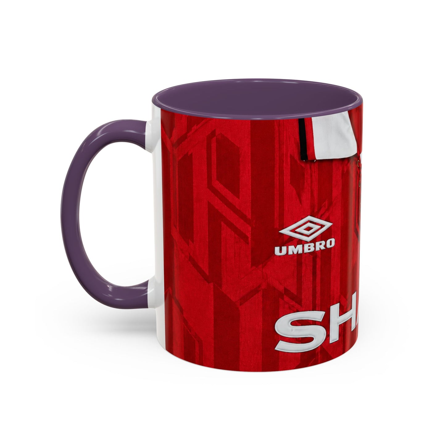 Manchester United 1992 - 94 Shirt Accent Coffee Mug (11, 15oz)