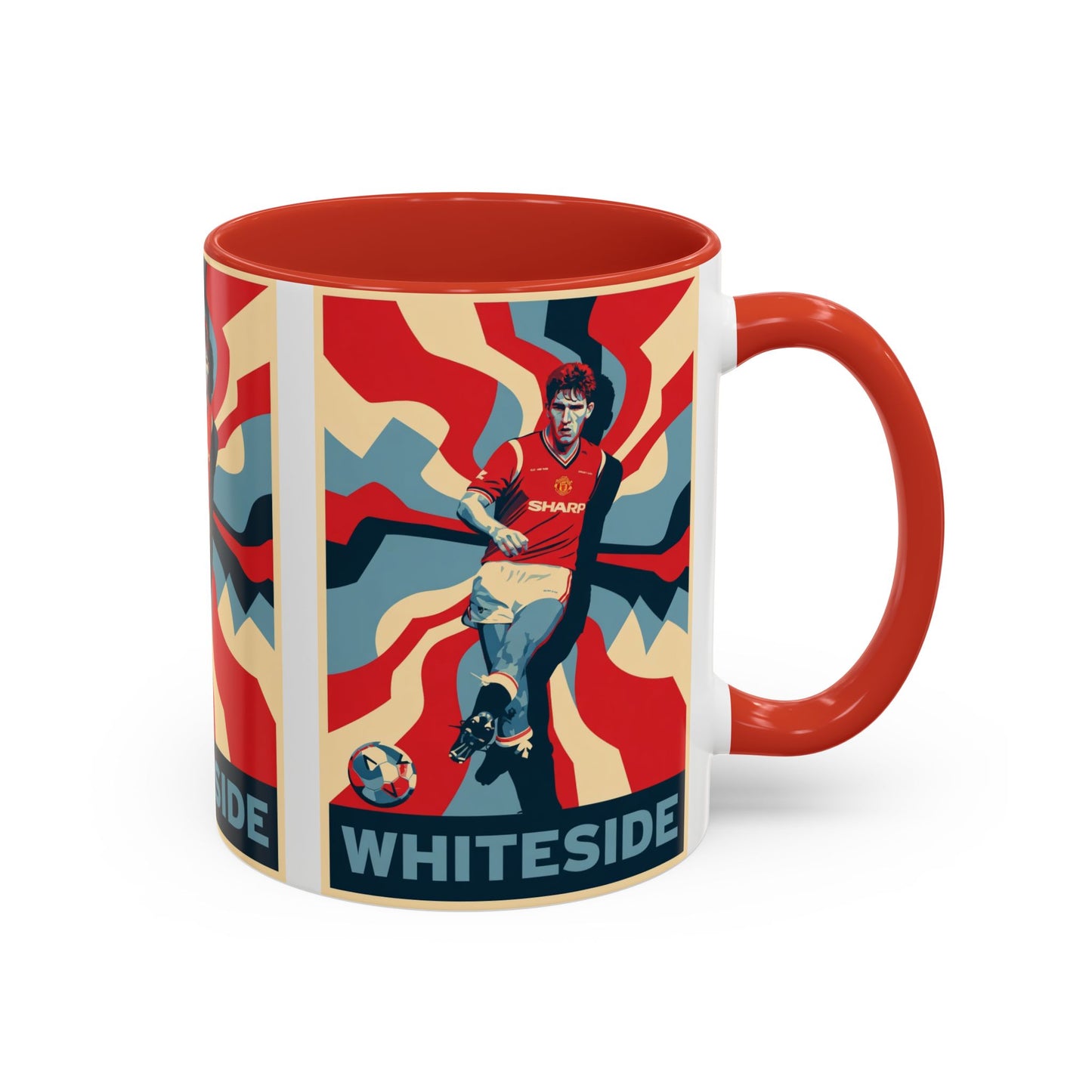 Norman Whiteside Accent Coffee Mug (11, 15oz)
