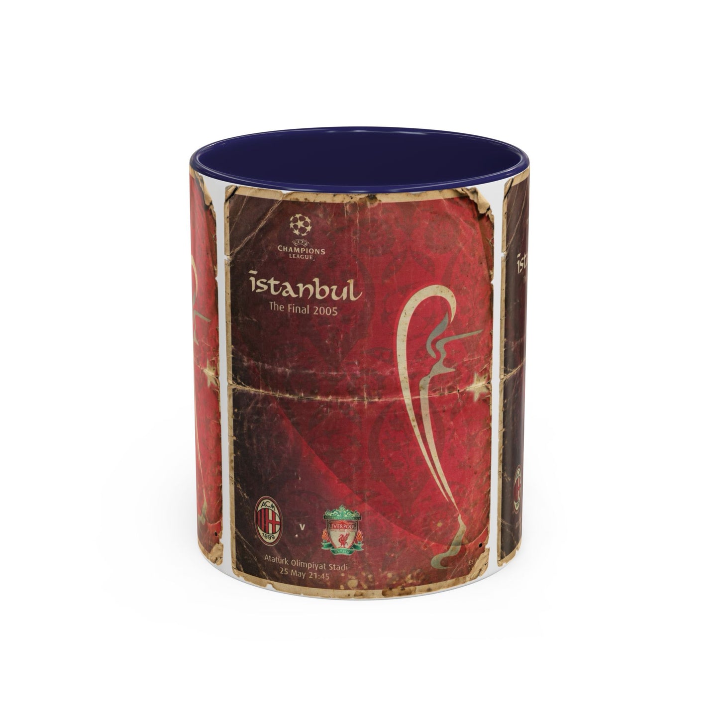 2005 UCL Final Liverpool AC Milan Poster Coffee Mug (11, 15oz)