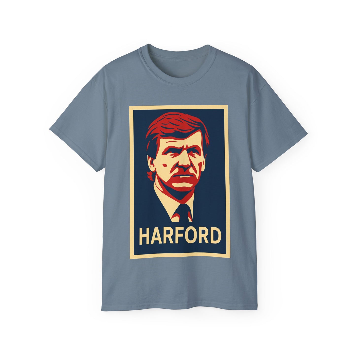Ray Harford Hope Poster T-Shirt - Luton Town